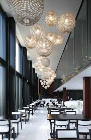 Hotel Lobby Design Porusstudio Restaurant Lighting Hotel Interiors Hotels Design