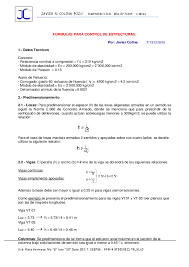 El módulo de young (módulo de elasticidad longitudinal) es un parámetro que caracteriza el comportamiento de un material elástico, según la dirección en la que se aplica una fuerza. Doc Formulas Para Control De Estructuras Javier Colina Academia Edu