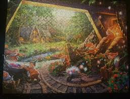 Check spelling or type a new query. My 2nd Puzzle Done Disney S Thomas Kinkade Snow White And The Seven Dwarfs 500 Pieces Jigsawpuzzles