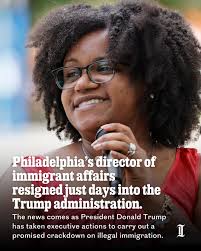 Amy Eusebio, who has been the director of Philadelphia's Office of  Immigrant Affairs since 2019, will serve her last day