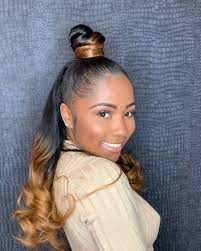 Excellent Photographs Half Up Half Down Hair Weave Tips With Your Wedding Day You Should Search The In 2021 Weave Ponytail Hairstyles Hair Styles Ponytail Hairstyles