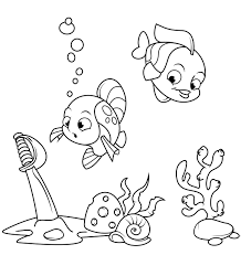 Warnai semua makhluk laut yang super keren ini dengan beragam warna yang cerah. 14 Gambar Mewarnai Binatang Laut Anak Tk Paud Dan Sd Marimewarnai Com