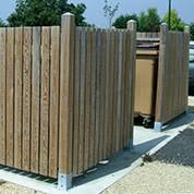 Les poubelles flottantes « seabin » débarquent en france. Poubelles En Bois Et Cache Poubelles