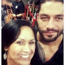 Roman with his sister Maritza