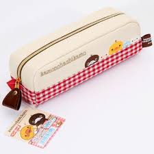 Checkered Duckling Pencil Case By San X From Japan Pencil Case Handmade Bags Bags
