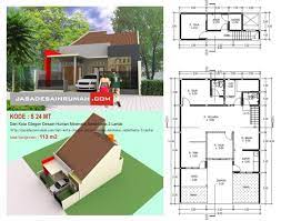 Rumah bertingkat dengan dua lantai adalah tipe. 30 Desain Denah Rumah Minimalis 2 Lantai Sederhana Modern