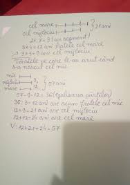 12=2×3×2 (asta este singura varianta posibila) in concluzie, avem 2 frati de 2 ani iar al treilea frate are 3 ani. Suma Varstelor A Trei Frati Este 57 Cand Cel Mai Mic Se Nastea Ceilalti Doi Frati Aveau Impreuna 21 Brainly Ro