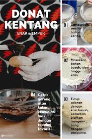 Kualitas donat berupa volume spesifik, daya serap minyak, jumlah dan luasan pori serta. Ini Cara Membuat Donat Kentang Yang Enak Empuk Mengembang