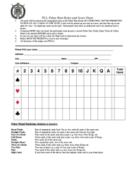 Do Whatever You Want With A Poker Run Sheet Fill Sign Print And Send Online Instantly Securely Download Your Document With Othe Poker Run Poker Hands Poker