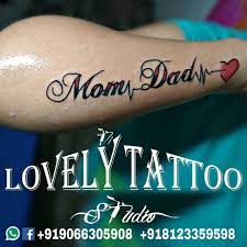 #mom #dad #momdad #tattoo #parents #love. Love Of Mom Dad Tattoo Call Fr Appointment 9066305908 Mum And Dad Tattoos Mom Dad Tattoos Dad Tattoos
