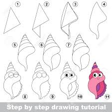 Kid Game To Develop Drawing Skill With Easy Gaming Level For Royalty Free Cliparts Vectors And Stock Illustration Image 78019371 I drew this back during my sea shell period, 1990. kid game to develop drawing skill with easy gaming level for