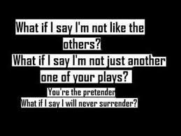 Foo Fighters The Pretender Lyric Youtube Foo Fighters Tattoo Lyrics The Pretenders Foo Fighters Tattoo
