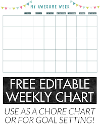 goal setting with my preschooler free weekly printable