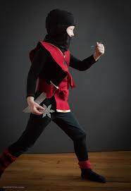 Need a last minute costume idea for your kids, or yourself? Last Minute Kid S Ninja Costume Lia Griffith