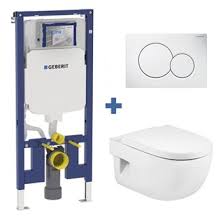 Généralement, ces solutions sont à envisager lors d'une réfection totale de la salle de bain puisque vous devez soit. Habitium Pack Wc Suspendu Meridian Roca Et Reservoir Geberit Duofix 8cm
