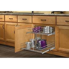 2 tier pull out drawer kitchen pull