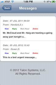 Talon offers our clients the highest quality at the lowest cost with the shortest time to market. Eta Mobile Welcome To Eta Mobile This Is The Mobile Version Of Talon Systems Eta This Application Will Provide You With Quick Access To Key Information Such As Scheduled Activities Instructor Contact Information Student Contact And Course Information