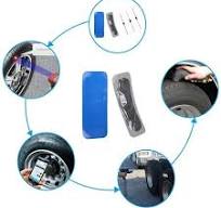 Rubber UHF RFID Vehicle Tire Tag