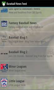 Welcome to the college of fantasy baseball here at cbs sportsline.com's fantasy sports university. Amazon Com Baseball News Feed Appstore For Android