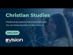 Free online bible courses with audio and video. Nz Diploma In Christian Studies Vision College