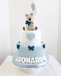 Bella S Bakery On Instagram Il Battesimo Di Leonardo Cake By Bellasbakery Monza Bear Baby Shower Cake Baby Shower Cakes For Boys Baby Birthday Cakes