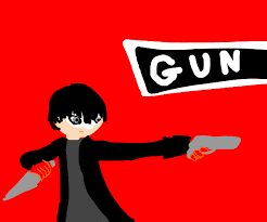 Piggy kitchen gun meme earrape music. For His Neutral Special He Wields A Gun Meme Painted