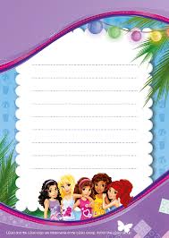 Http Www Nick Com Legofriends Fun Downloads Stephanies Pool Party Invitation Lego Friends Birthday Party Lego Friends Birthday Lego Friends