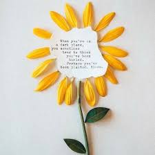 Bloom Sunflower Quote Diy In A Canvas Or Frame Sunflower Quotes Words Quotes Cute Quotes