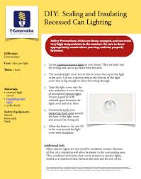 High r, radiant and vapor barrier all in one product. Air Sealing And Insulation Can Lights Nc State Extension