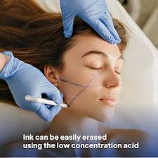 Amazon.com: otica Skin Marker with Ruler Surgical Skin Marker Stencil Pen  Tattoo Measure Ruler Set Tool Pack of 3 : Industrial & Scientific