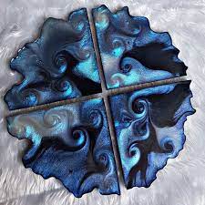 Pin On Resin Coasters