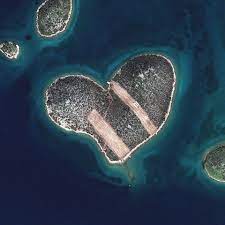 It is heart shaped and that's the reason for its popularity, especially among couples. Visit Croatia Galesnjak Island The Heart Island As Facebook