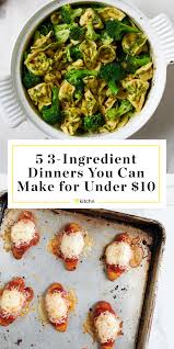 These 3 Ingredient Dinners Are Quick Easy And Cheap In 2020 3 Ingredient Dinners Dinner 5 Ingredient Dinners