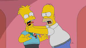 During the class, homer casually mentions that he often strangles bart for his mischievous behavior. Pin On The Simpsons Animation Tv Show