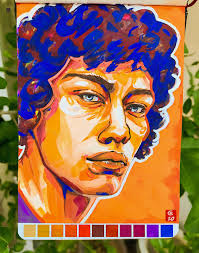 struggling with gouache paint blends