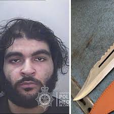 Teen carrying large knife was Tasered after becoming 'extremely violent'  when confronted by police