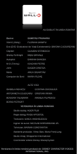 E anul 2700, iar pământul e acoperit de gunoaie, ca urmare a secolelor de consumerism nesăbuit. Wall E Film Pixar Din 2008 Disney Wiki Fandom