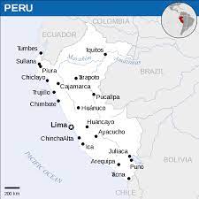 Diagnósticolas fronteras de colombia con brasil (1.645 km) y perú (1.626 km) son la segunda y tercera en cuanto a extensión entre cinco fronteras terrestres. File Peru Location Map 2011 Per Unocha Svg Wikimedia Commons