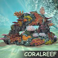 3d Coralreef Coral Reef Model 3d Model Coral Reef Coral Reef Craft Environment Concept Art