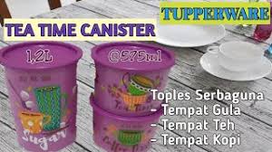 Maybe you would like to learn more about one of these? Tea Time Canister Tupperware Paket Komplit Anie Well Youtube