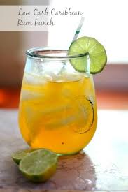 Keto Rum Punch Cocktail Recipe Caribbean Style Low Carb Recipe Keto Cocktails Keto Drink Low Carb Cocktails