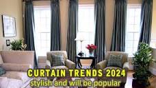 Curtain Trends 2024 | FRESH LOOK Curtain Design For Home Interiors ...