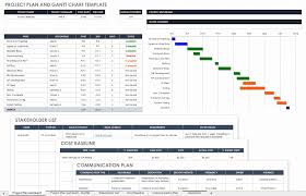 007 Project Plan And Gantt Chart Template Ideas Microsoft