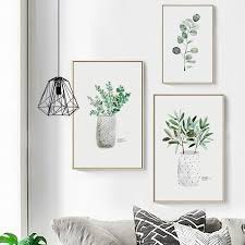 The days of frustrating framing are over, introducing the new wood canvas art float frame. Watercolor Plant Canvas Prints 6 X 5 In 15 X 20 Cm Agave In 2021 Poster Wall Art Plant Art Wall Art Prints