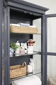 Shop for bathroom cabinet online at target. Iheart Organizing Before After From Tired Cabinet To Bathroom Storage