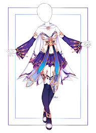 Closed Auction Outfit 420 Base By Xmikuchuu On Deviantart Anime Dress Dress Sketches Fashion Design Drawings