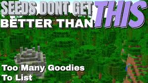 Best Biomes O Plenty Seeds 1 14 4 Is This The Best Minecraft Seed Available Spawn Is Crazy Everything So Close And Every Biome Youtube