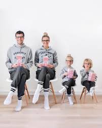 Favourite Matching Outfits For The Whole Family Happy Grey Lucky Family Outfits Cute Outfits With Jeans Matching Family Outfits