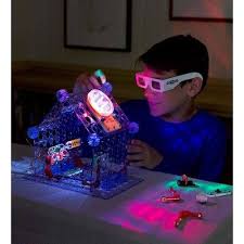 Hearthsong Snap Circuits 3 D Illumination For Kids Create Over 150 Exciting 3 D Project Snap Circuits Circuit Kids Create