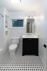 Maybe you would like to learn more about one of these? Prairie Style Historic Home Bath Black White Hex Tile Highcraft